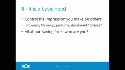 Get your data back under control - 200 things you can do with Nextcloud