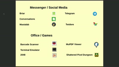 F-Droid:Pimp your Android(-fork) with the best Free Software apps