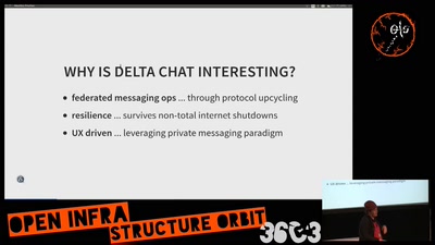 Delta Chat: e-mail based messaging, the Rustocalypse and UX driven approach [YBTI/wefixthenet session]